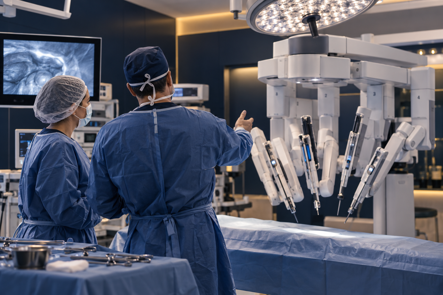 Cirurgia robótica para endometriose: o que avaliar após a negativa do plano