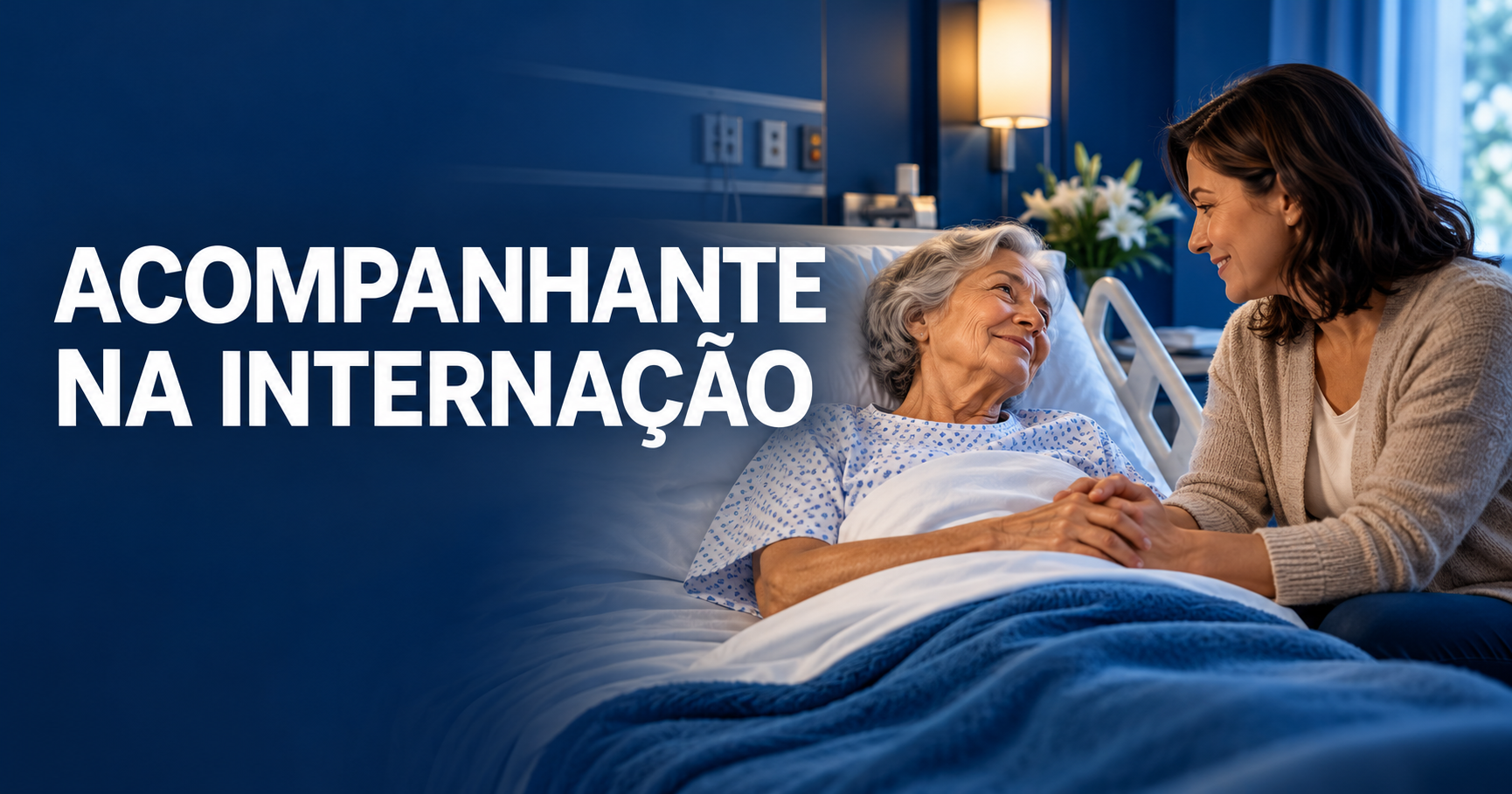 Acompanhante durante a internação: o plano deve pagar alimentação e acomodação?